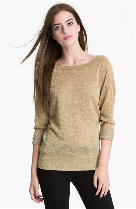 Women's Metallic Sweaters 